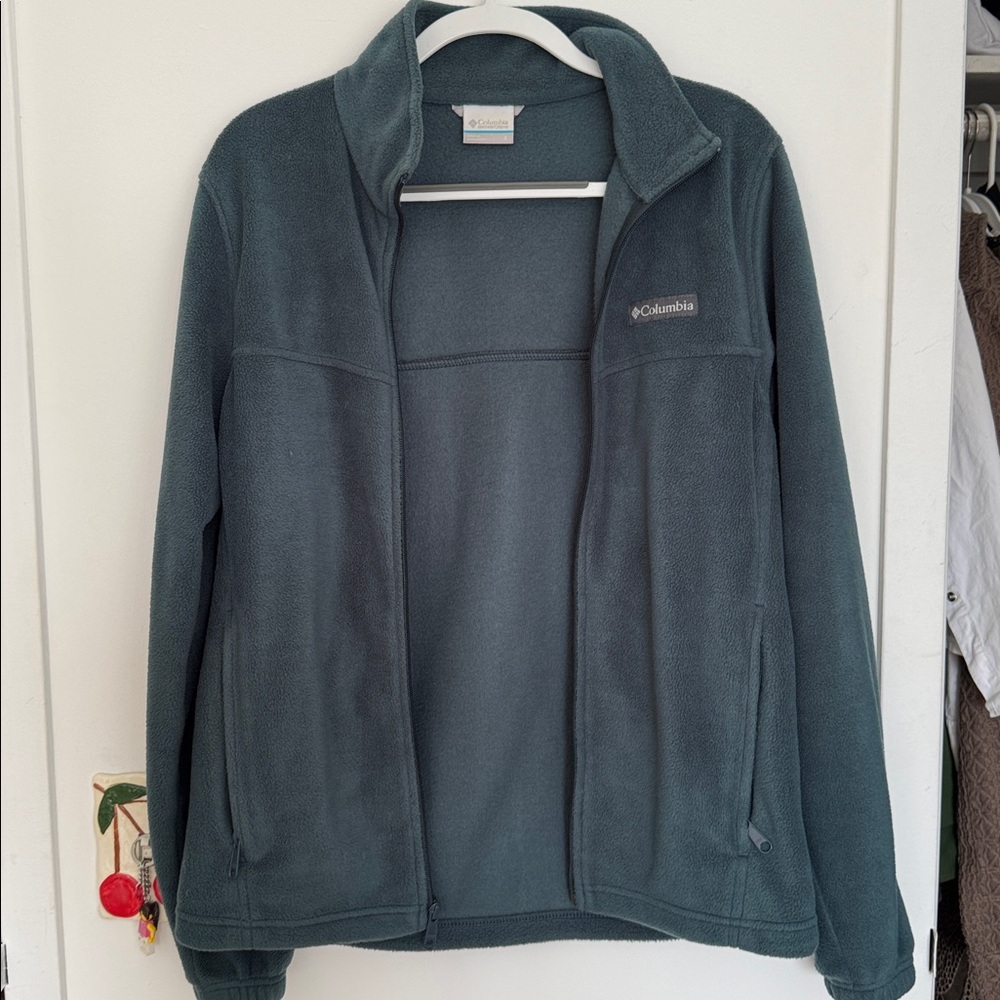 Columbia Deep Teal Fleece Jacket
